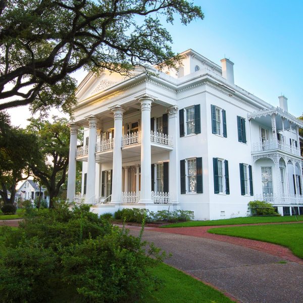 a large lawn in front of a house