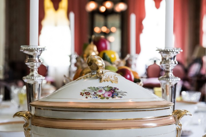 a fancy cake on a table