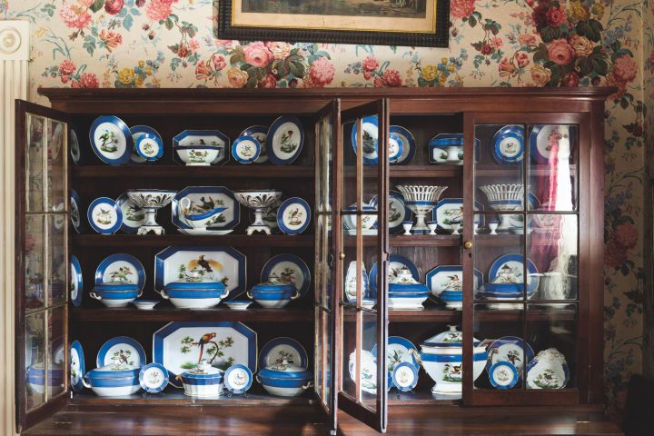 a bunch of items that are on display