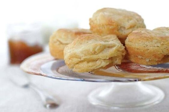 a piece of bread on a plate
